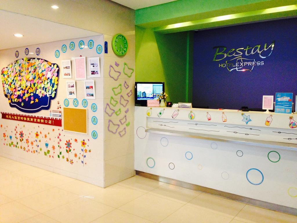 Bestay Hotel Express Nanjing Xinjiekou Luaran gambar