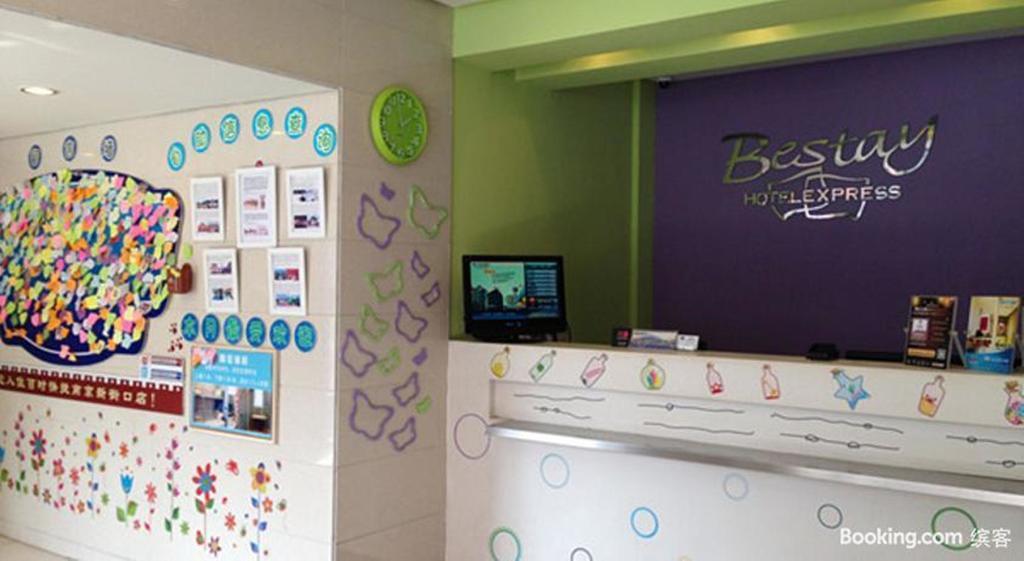 Bestay Hotel Express Nanjing Xinjiekou Luaran gambar